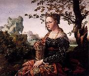 Jan van Scorel Mary Magdalen oil on canvas